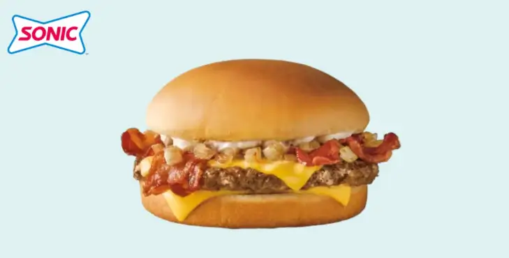 sonic garlic butter bacon cheeseburger