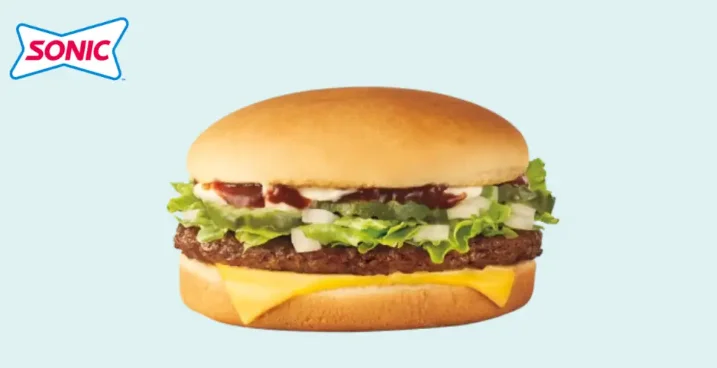 Sonic Hickory BBQ Cheeseburger in 2025
