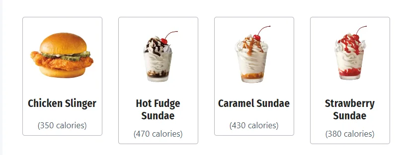 Sonic Dollar Menu
